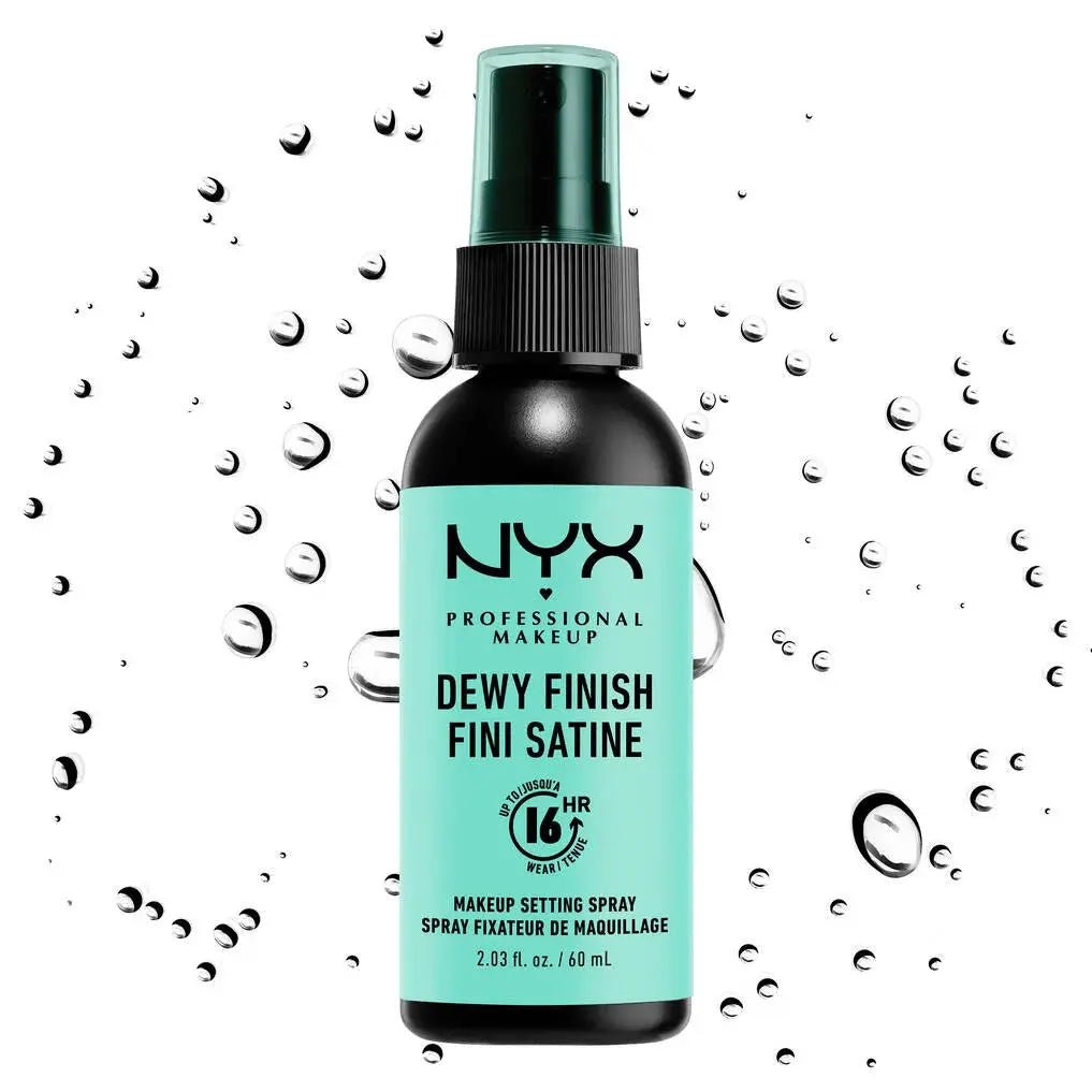 NYX Dewy Finish Setting Spray | Maliha Beauty
