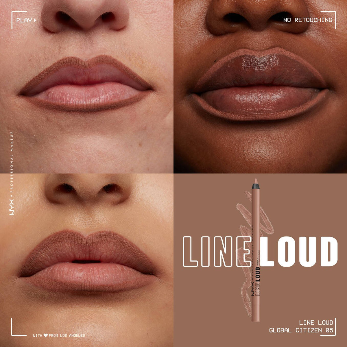 NYX Line Loud Vegan Longwear Lip Liner | Maliha Beauty