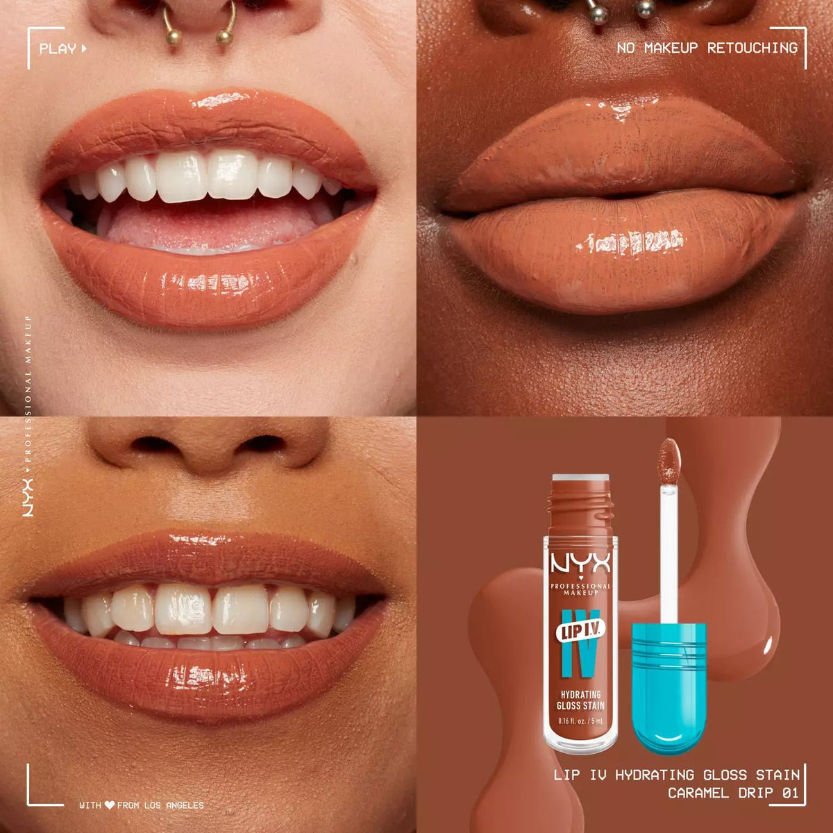 NYX Lip I.V. Hydrating Gloss Stain | Maliha Beauty