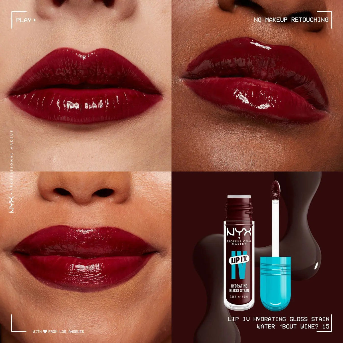 NYX Lip I.V. Hydrating Gloss Stain | Maliha Beauty