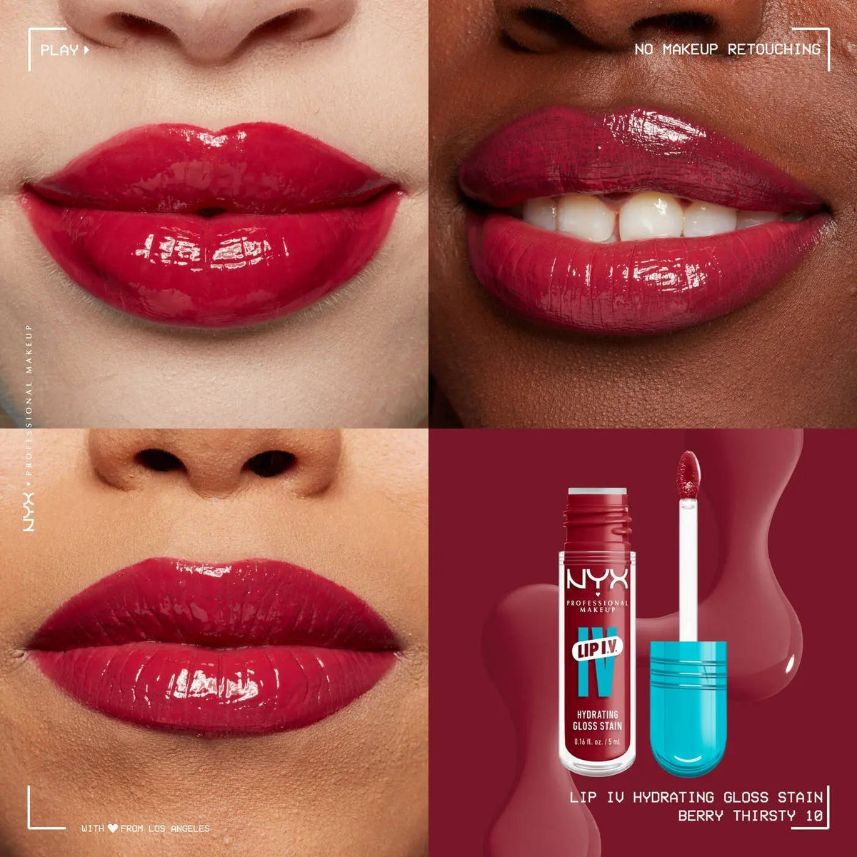NYX Lip I.V. Hydrating Gloss Stain | Maliha Beauty