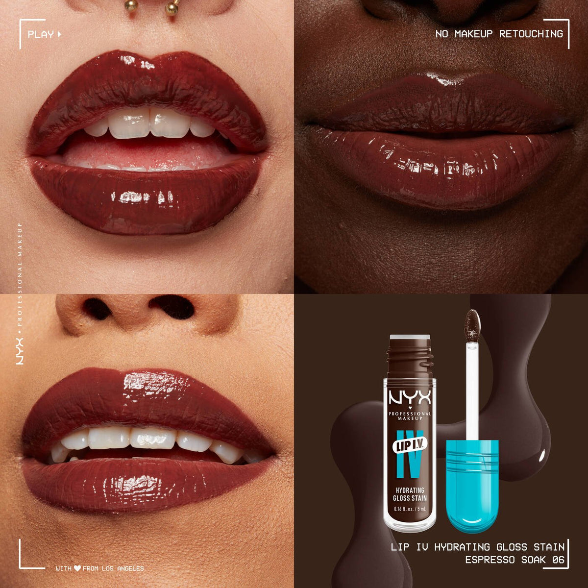 NYX Lip I.V. Hydrating Gloss Stain | Maliha Beauty