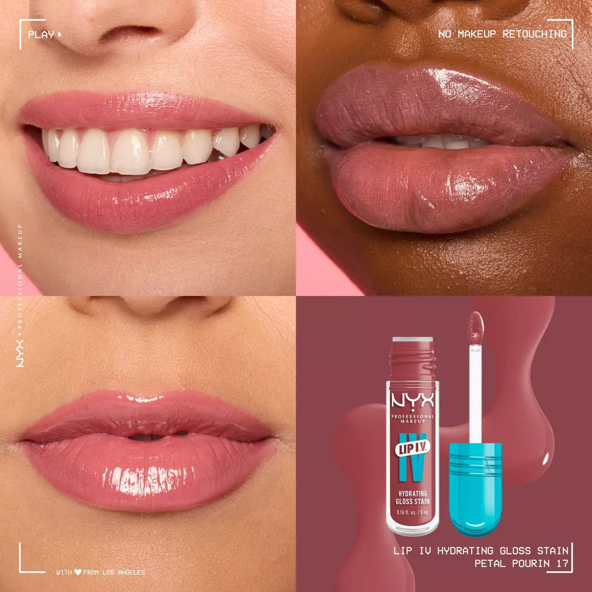 NYX Lip I.V. Hydrating Gloss Stain | Maliha Beauty