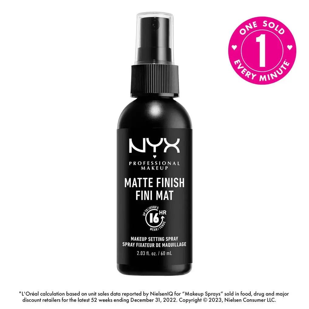 NYX Matte Finish Setting Spray | Maliha Beauty