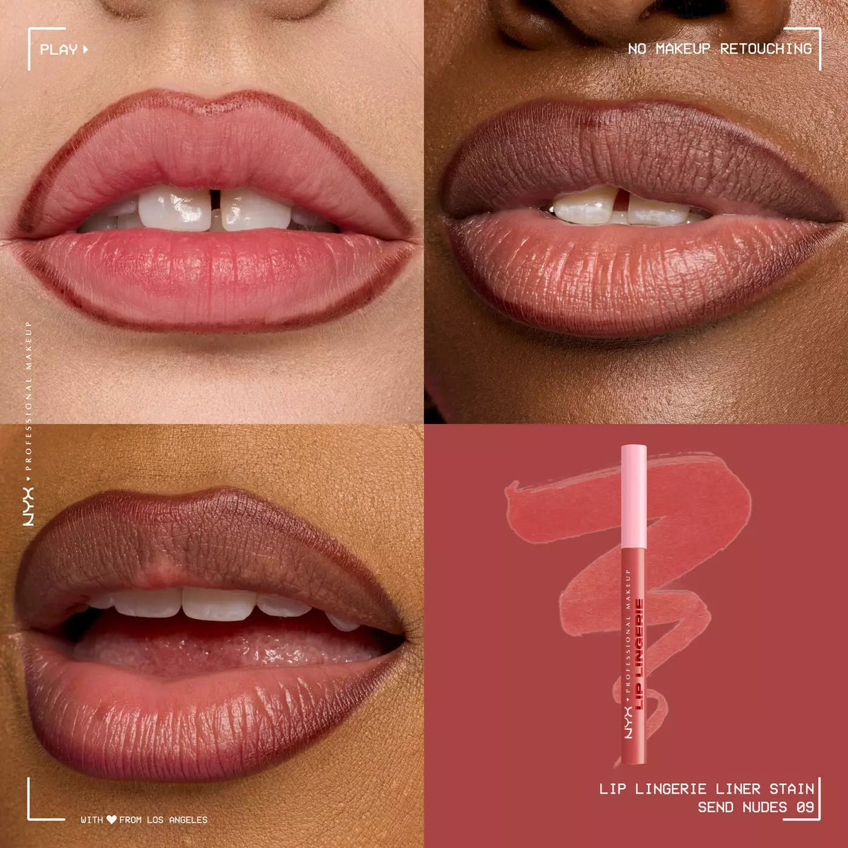 NYX Professional Makeup Lip Lingerie Lip Liner Stain | Maliha Beauty