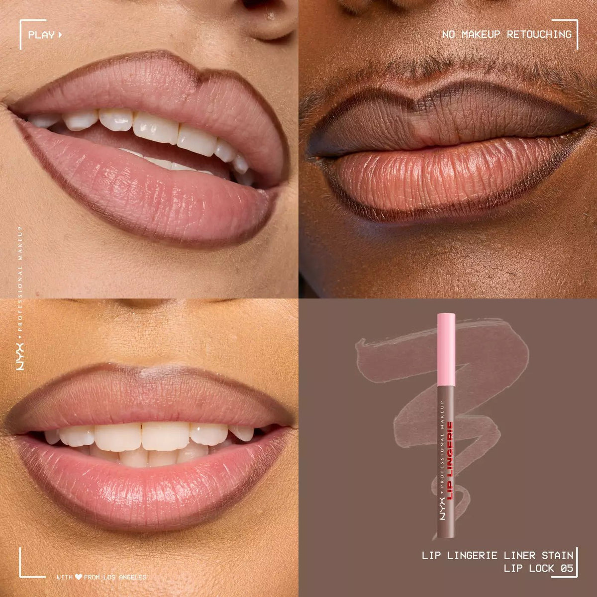 NYX Professional Makeup Lip Lingerie Lip Liner Stain | Maliha Beauty