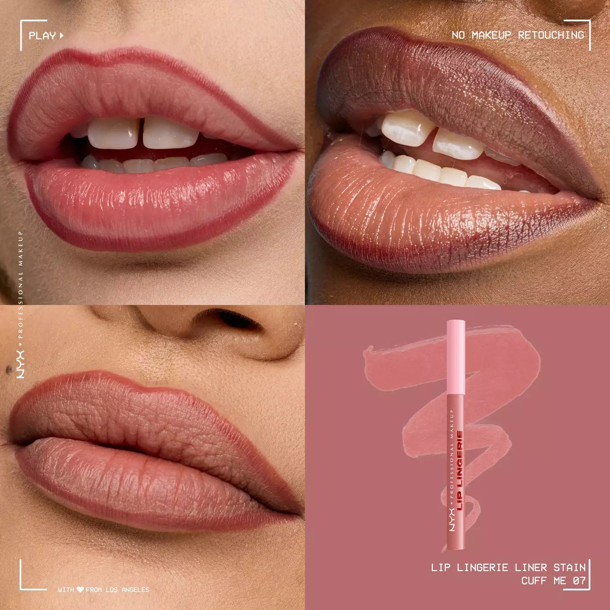 NYX Professional Makeup Lip Lingerie Lip Liner Stain | Maliha Beauty