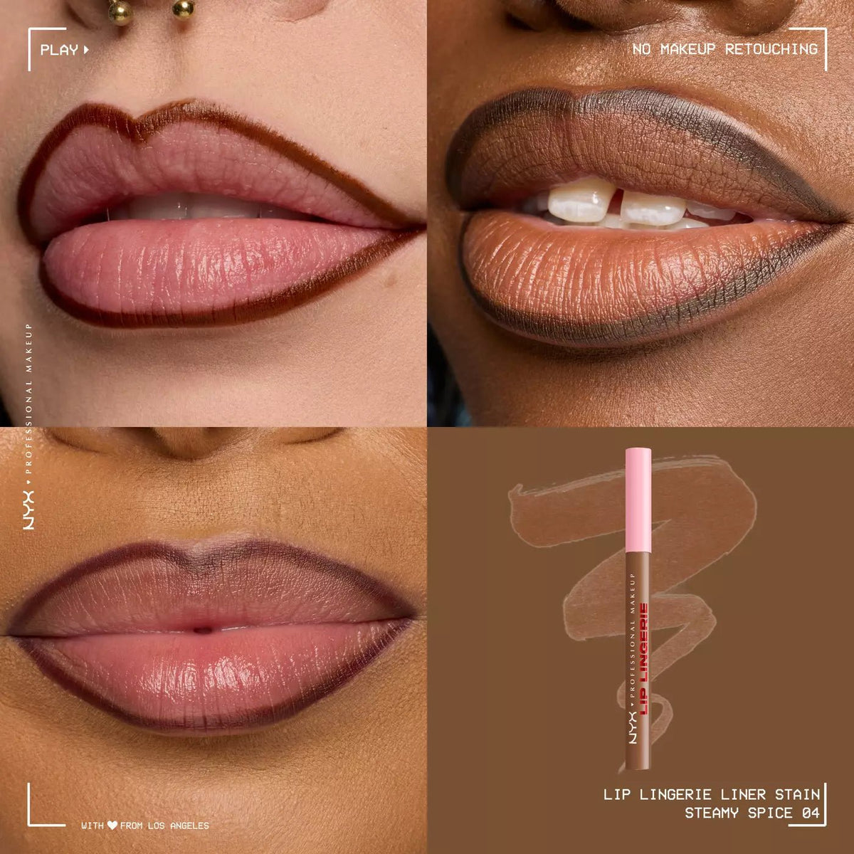 NYX Professional Makeup Lip Lingerie Lip Liner Stain | Maliha Beauty
