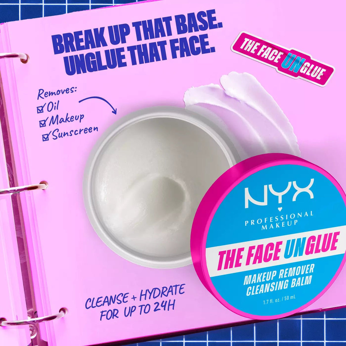 NYX Professional Makeup The Face Unglue Makeup Remover Cleansing Balm | Maliha Beauty