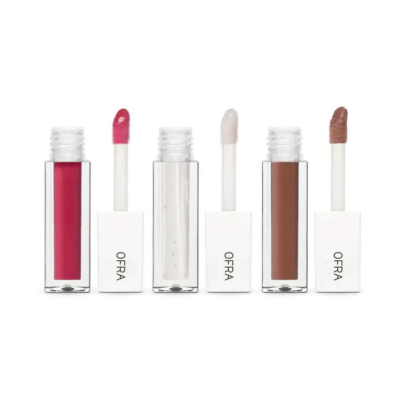 Ofra Lip Oil Trio – Glazed Glow | Maliha Beauty