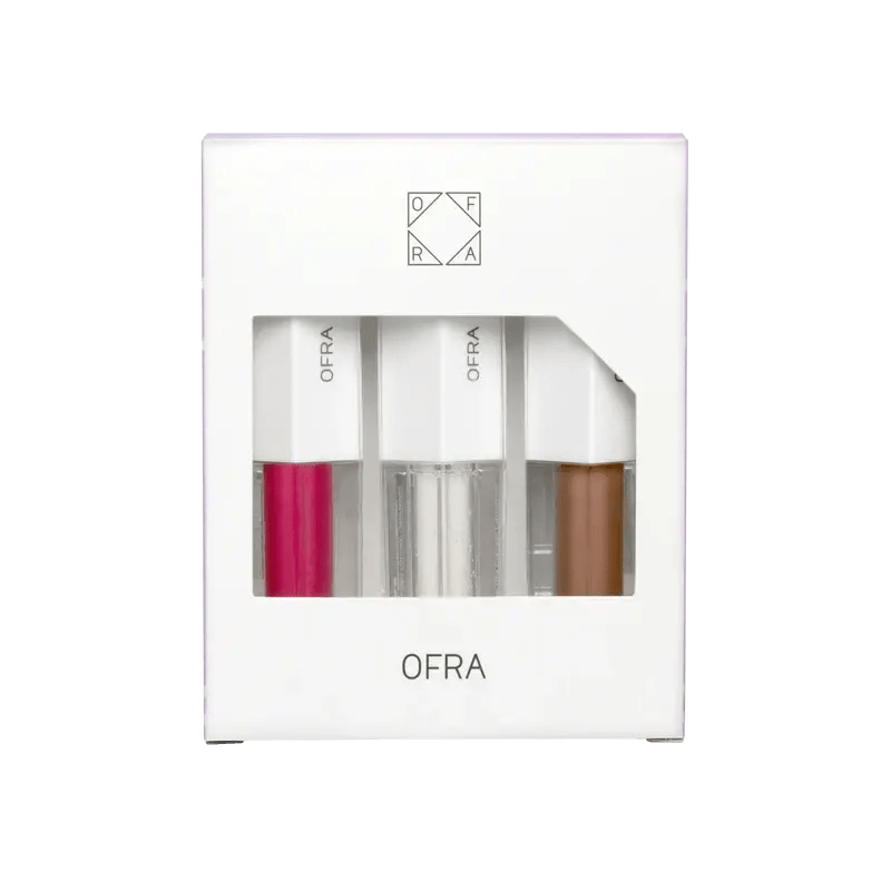 Ofra Lip Oil Trio – Glazed Glow | Maliha Beauty