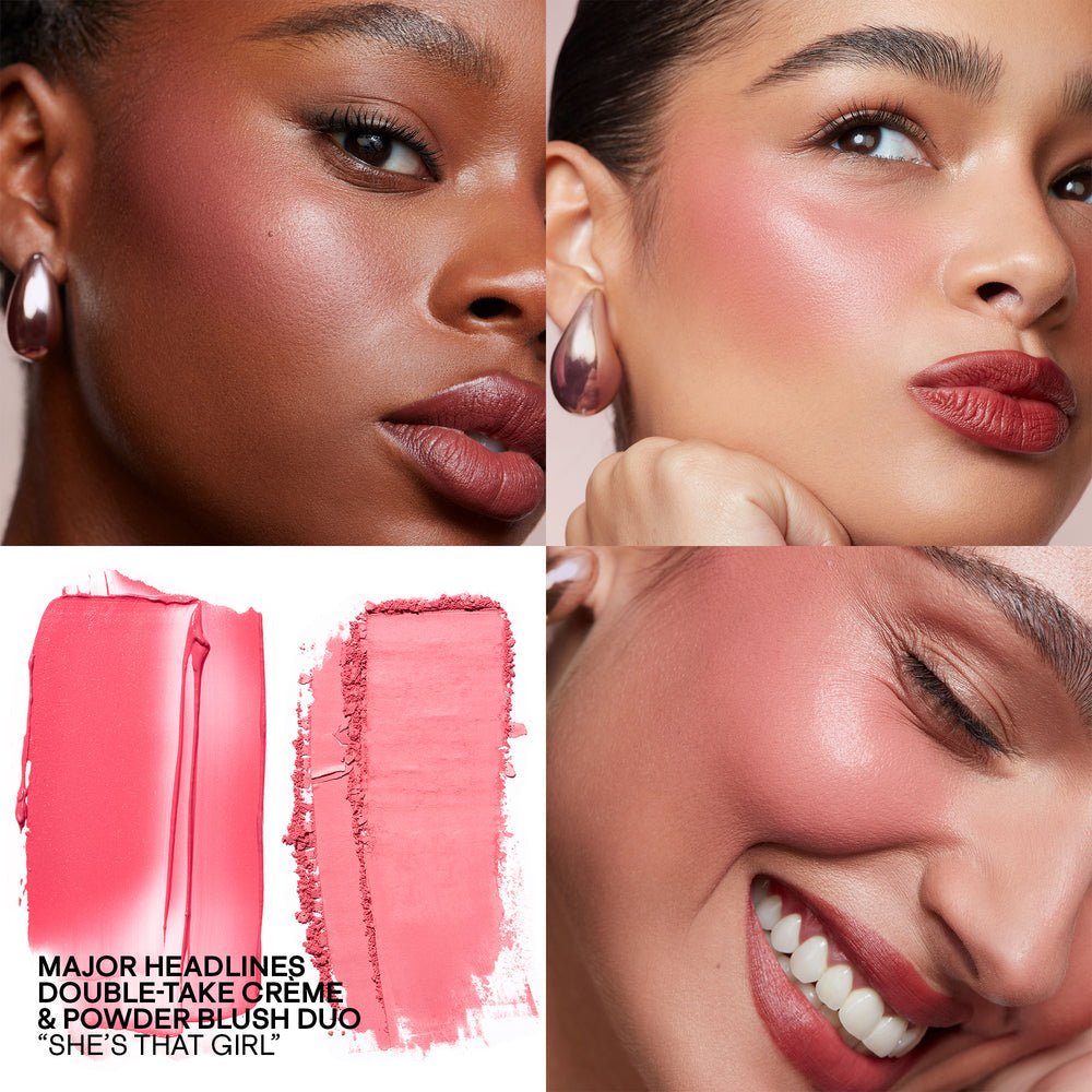 Patrick Ta Major Headlines Double-Take Crème & Powder Blush Duo | Maliha Beauty