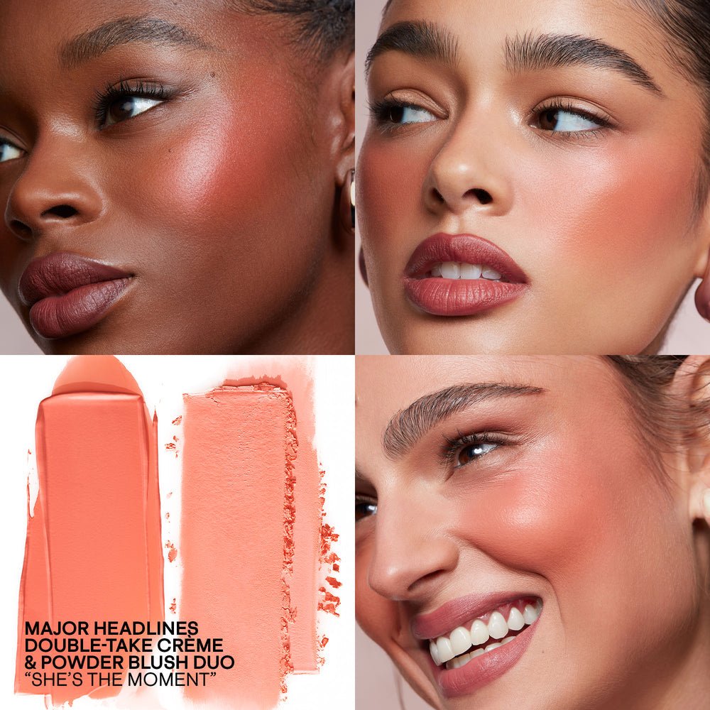 Patrick Ta Major Headlines Double-Take Crème & Powder Blush Duo | Maliha Beauty