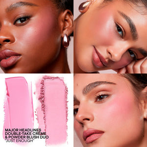 Patrick Ta Major Headlines Double-Take Crème & Powder Blush Duo | Maliha Beauty