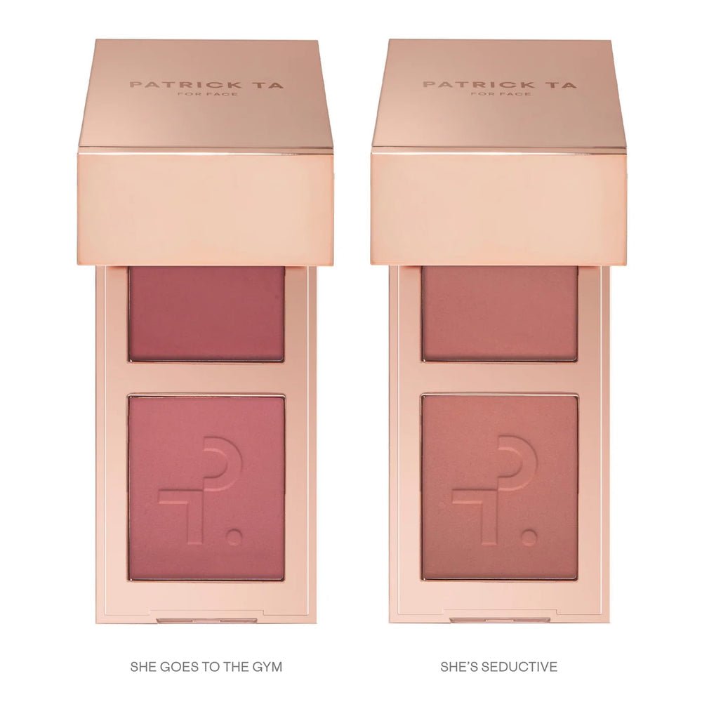 Patrick Ta Mini Must-Have Blush Duo Set | Maliha Beauty