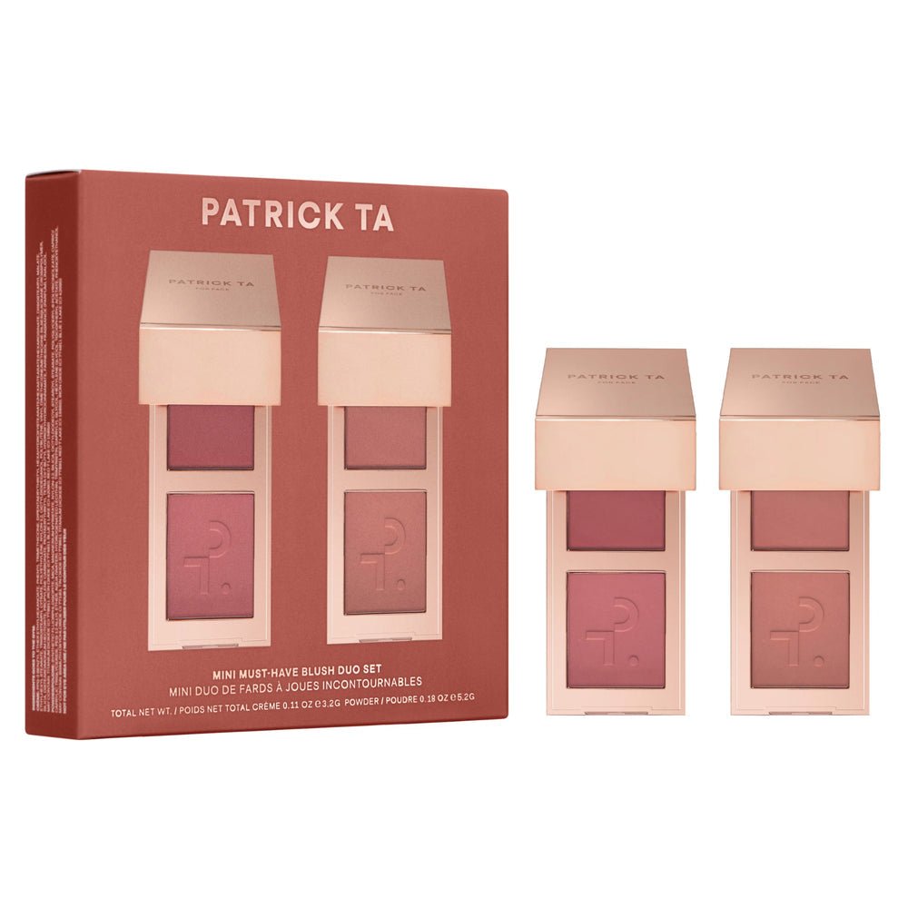 Patrick Ta Mini Must-Have Blush Duo Set | Maliha Beauty