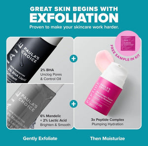 Paula’s Choice Smooth&Glow 2 Full Size Exfoliating Toners | Maliha Beauty