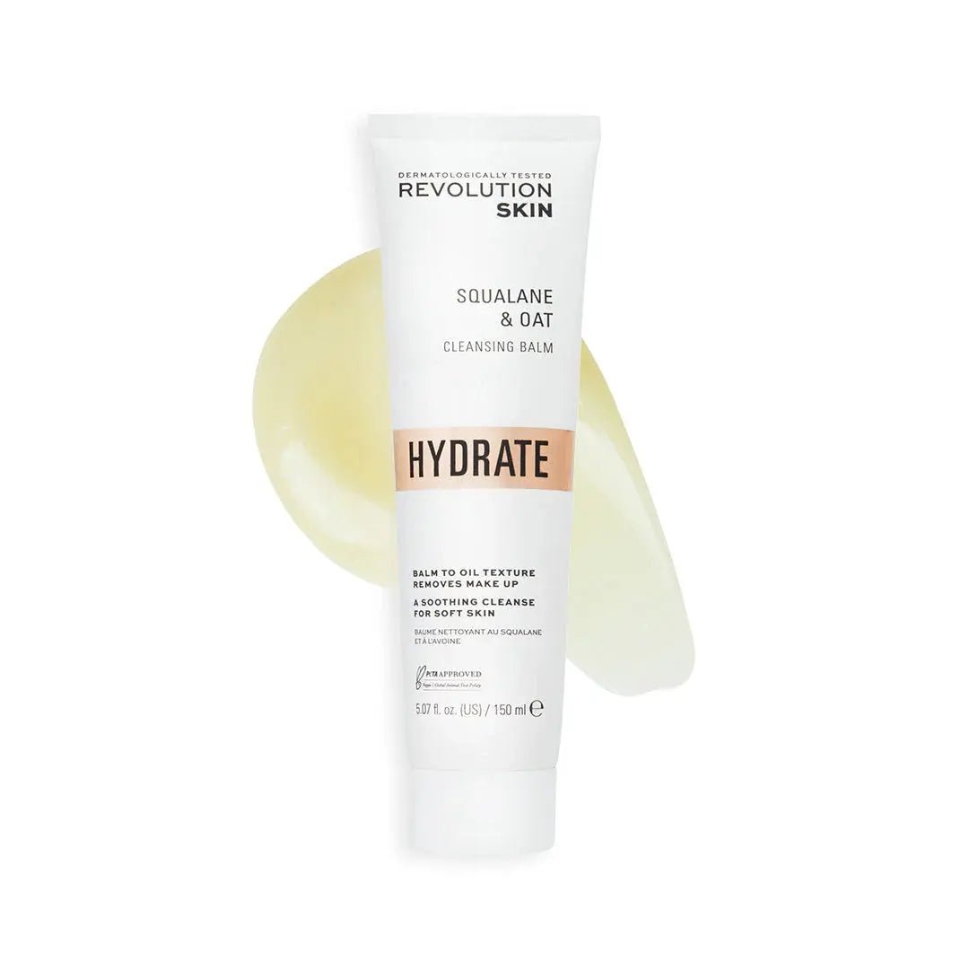 Revolution Squalane & Oat Cleansing Balm|150ML | Maliha Beauty