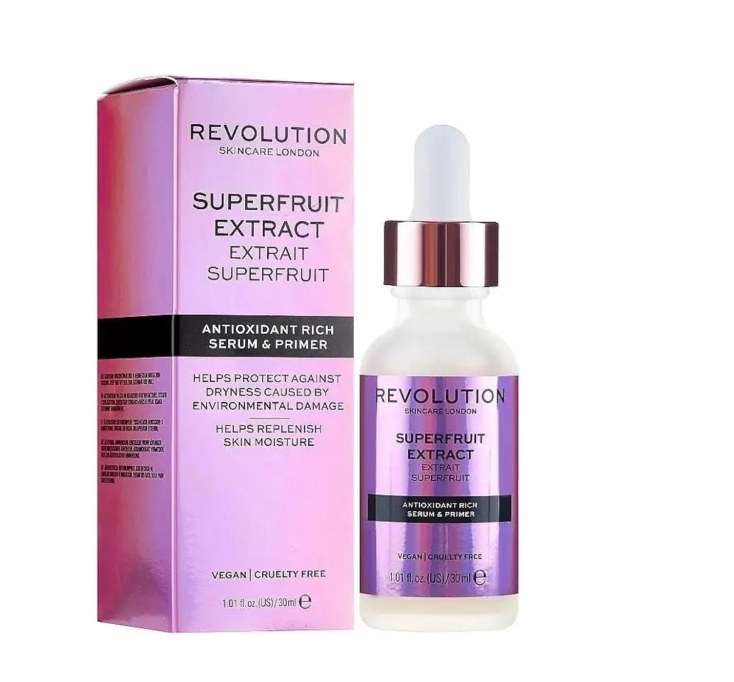 Revolution Superfruit Extract Serum & Primer|30ML | Maliha Beauty