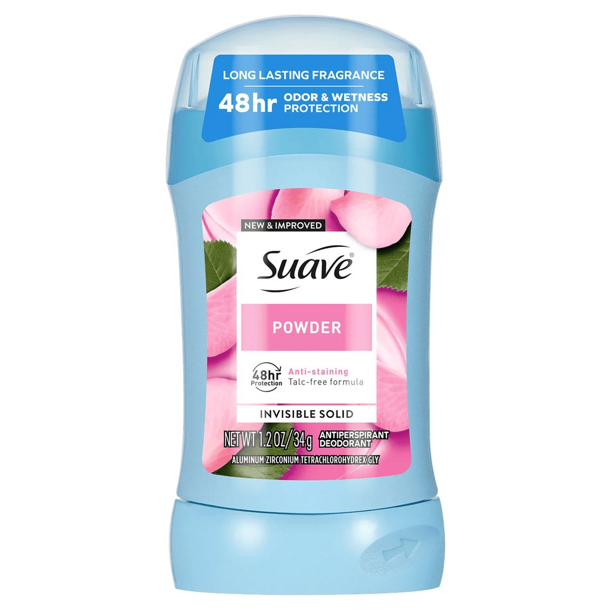 Suave Powder Invisible Solid Antiperspirant Deodorant | Maliha Beauty