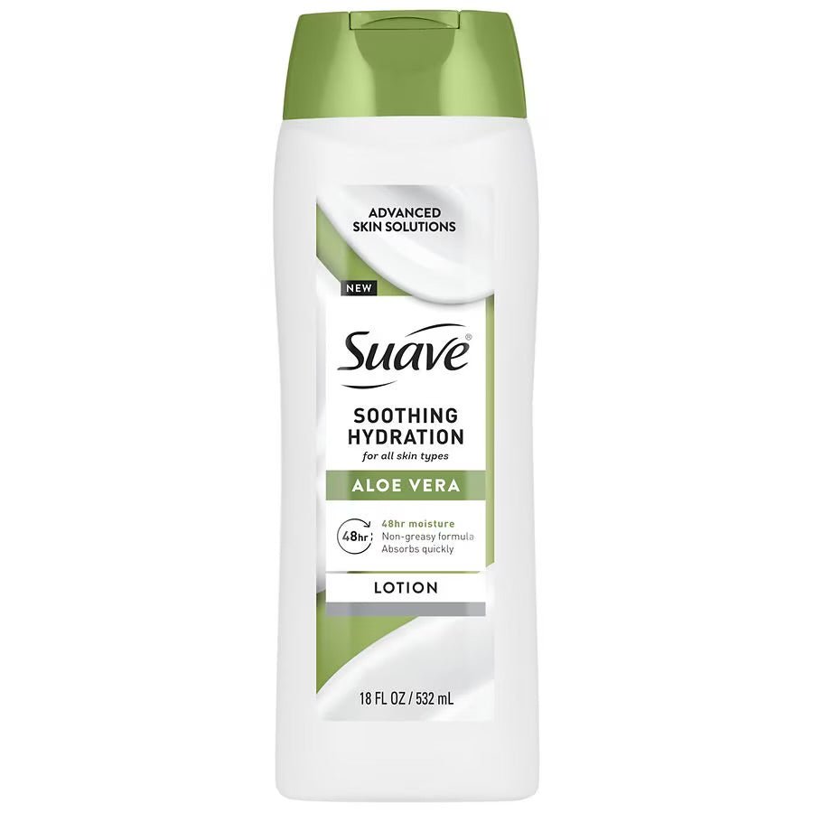 Suave Soothing Hydration Aloe Vera Lotion | Maliha Beauty