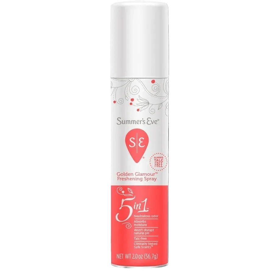 Summer’s Eve Golden Glamour Freshening Spray 5 in 1 – 56.7g | Maliha Beauty