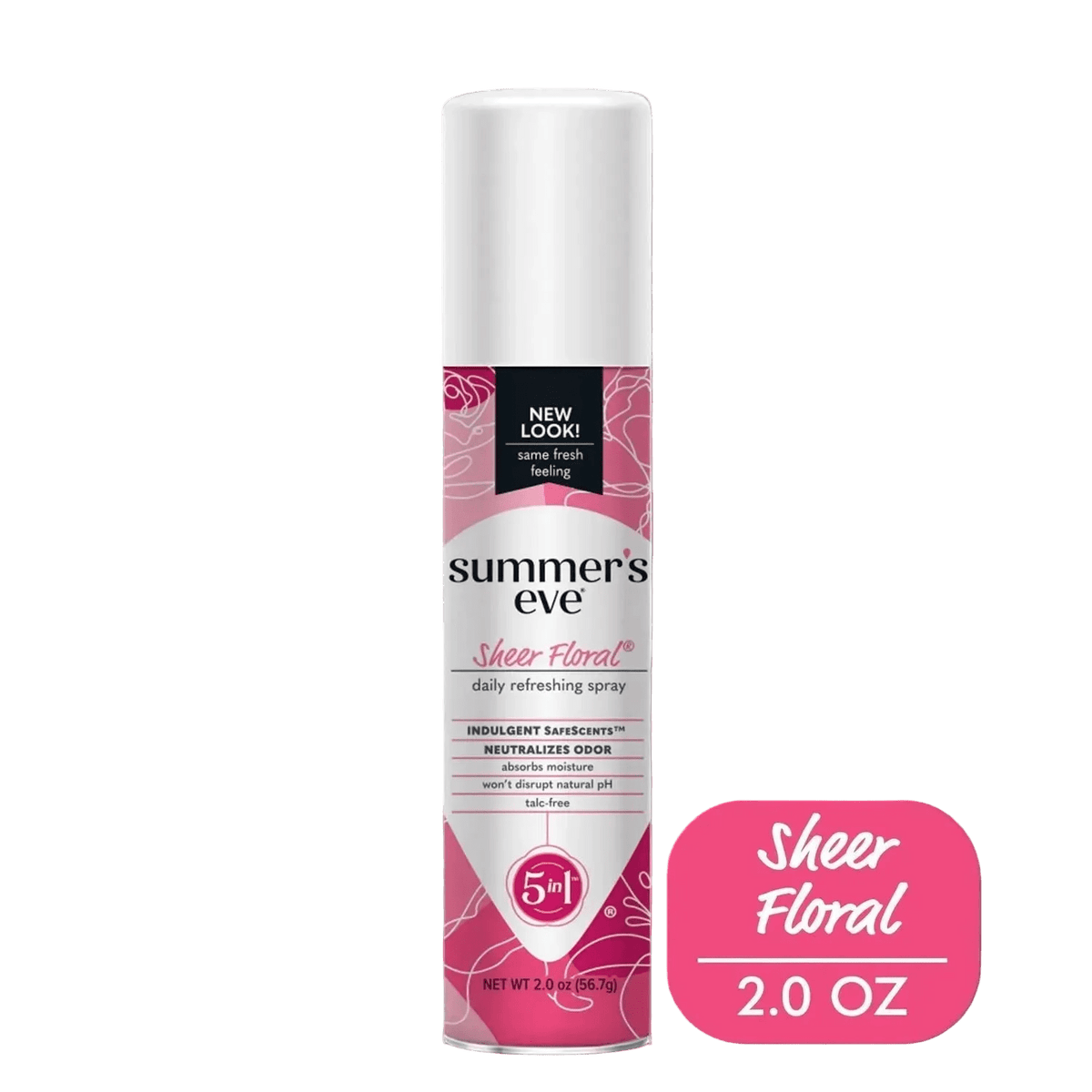 Summer’s Eve Sheer Floral Daily Refreshing Spray – 56.7g | Maliha Beauty