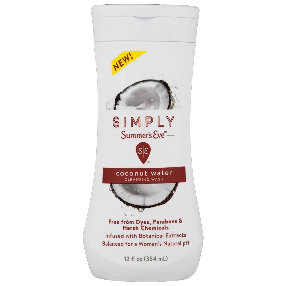 Summer’s Eve Simply Coconut Water Cleansing Wash | Maliha Beauty