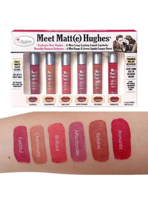 The Balm Meet Matt(e) Hughes – Limited Edition Mini Liquid Lipsticks | Maliha Beauty