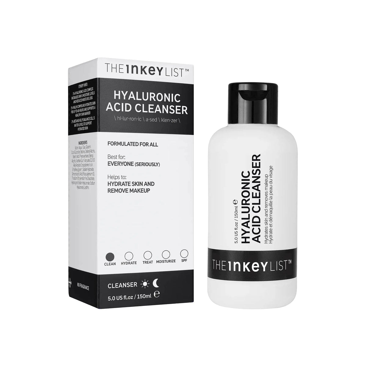 The Inkey List Hyaluronic Acid Cleanser| 150ML | Maliha Beauty