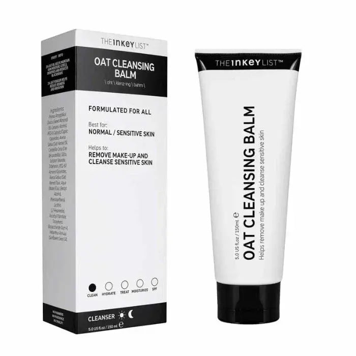 The Inkey List Oat Cleansing Balm | Maliha Beauty